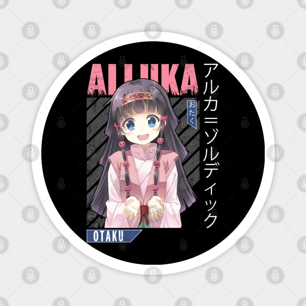 Alluka Hunter X Magnet by Planet of Tees